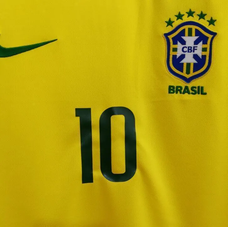 2018 Men Brazil Jersey Home Neymar Jersey Soccer World Cup Jersey Fanatics
