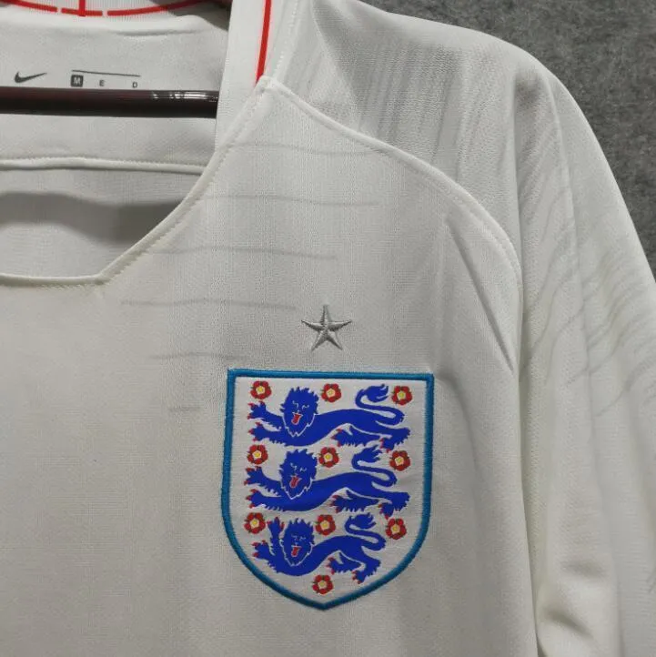 2018 Men England Jersey Home Stadium Jersey World Cup Jersey Fanatics