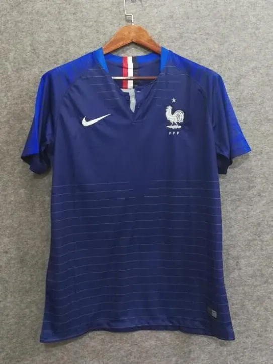 2018 Men France Jersey Home Stadium Jersey World Cup Jersey Fanatics