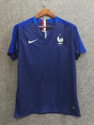 2018 Men France Jersey Home Stadium Jersey World Cup Jersey Fanatics