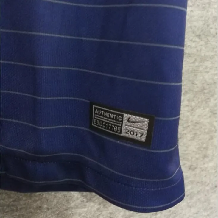 2018 Men France Jersey Home Stadium Jersey World Cup Jersey Fanatics
