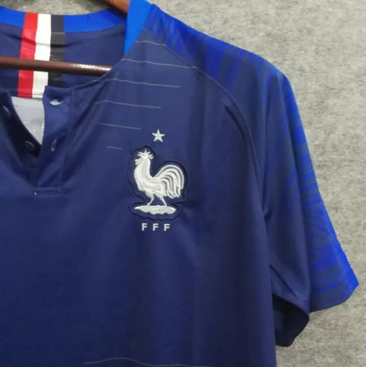 2018 Men France Jersey Home Stadium Jersey World Cup Jersey Fanatics