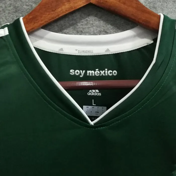 2018 Men Mexico Jersey Stadium Home Soccer Jersey World Cup Jersey Player