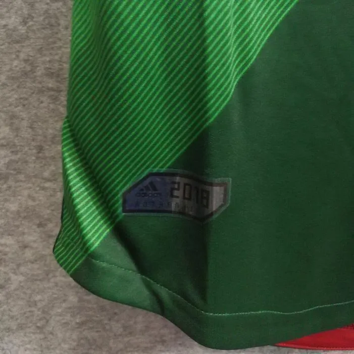 2018 Men Mexico Jersey Stadium Home Soccer Jersey World Cup Jersey Player