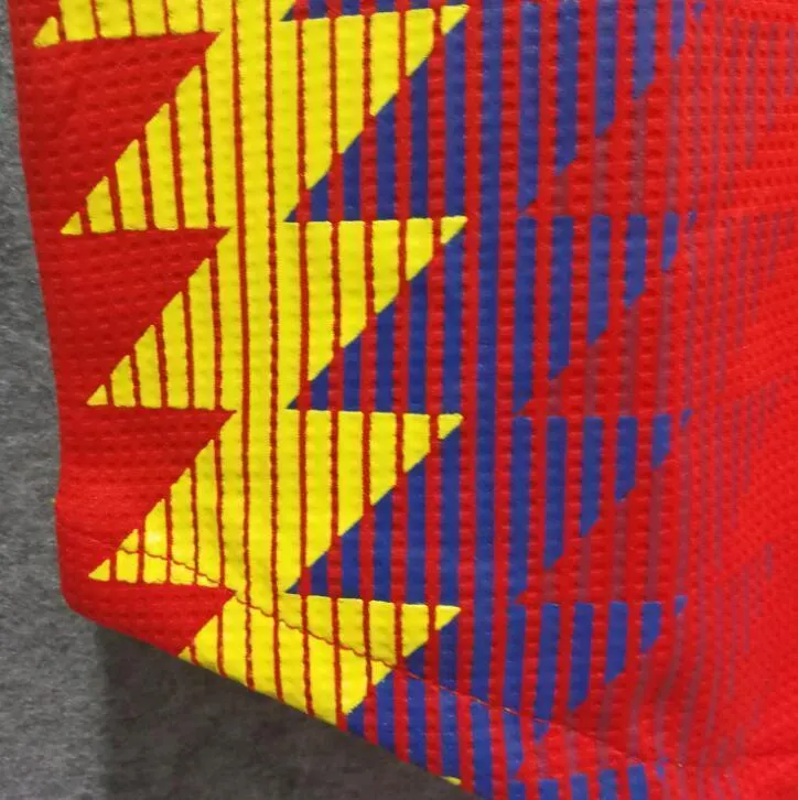 2018 Men Spain Jersey Home Stadium Soccer Jersey World Cup Jersey Player