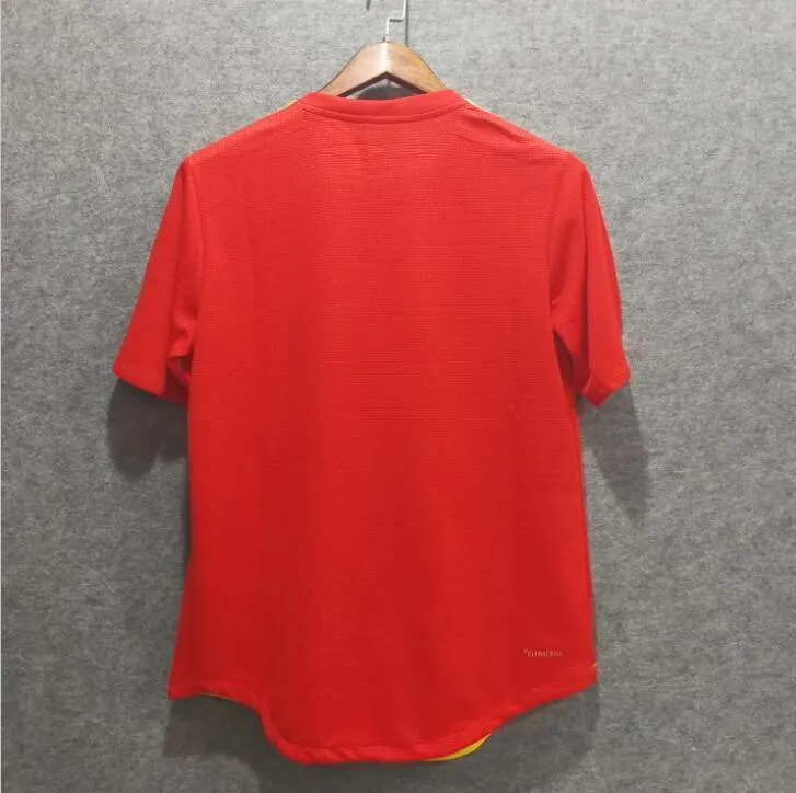 2018 Men Spain Jersey Home Stadium Soccer Jersey World Cup Jersey Player