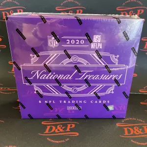 2020 Panini National Treasures Football Hobby Box