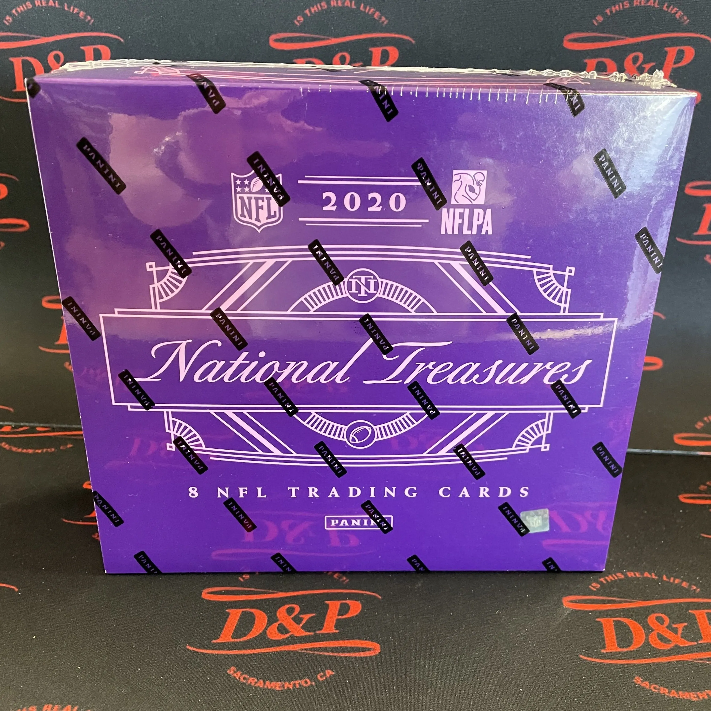 2020 Panini National Treasures Football Hobby Box