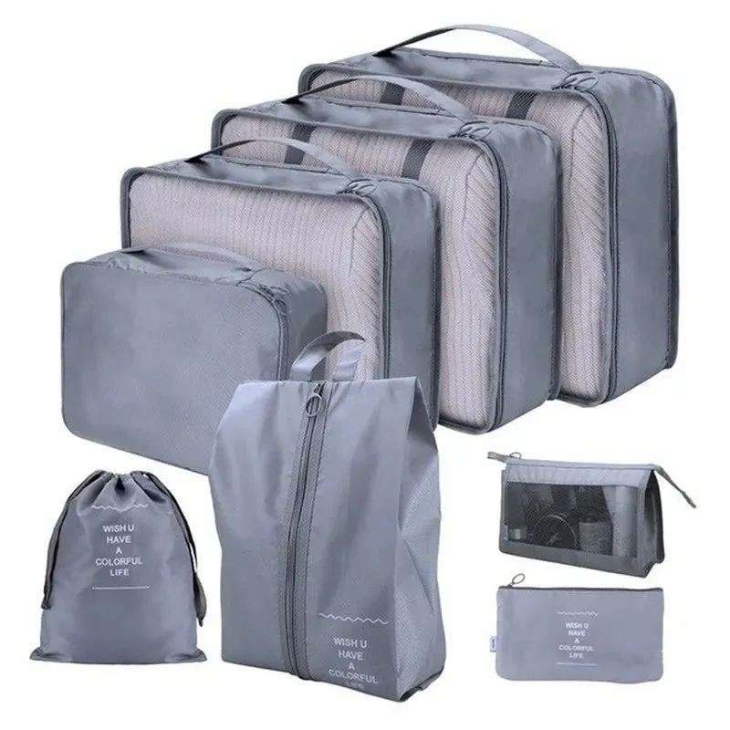 8PCS - Set Organizer Luggage Bags for Travel