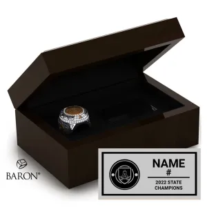 Adams High School Soccer 2022 Championship Ring Box