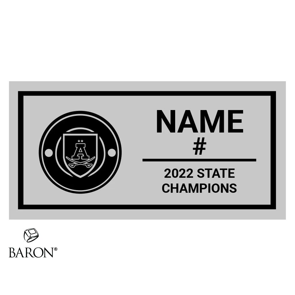 Adams High School Soccer 2022 Championship Ring Box