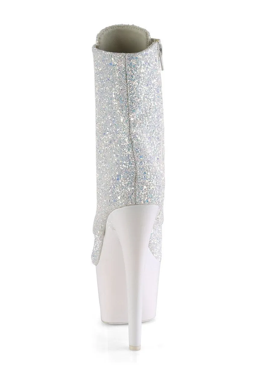 ADORE-1020LG Exotic Boot | Neon Glitter