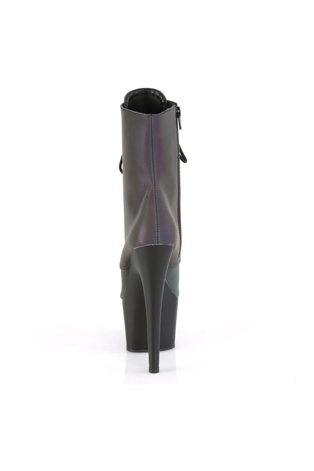 ADORE-1020REFL Exotic Boot | Green Faux Leather