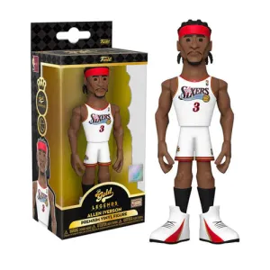 Allen Iverson Philadelphia 76ers Funko Gold 12" Figure