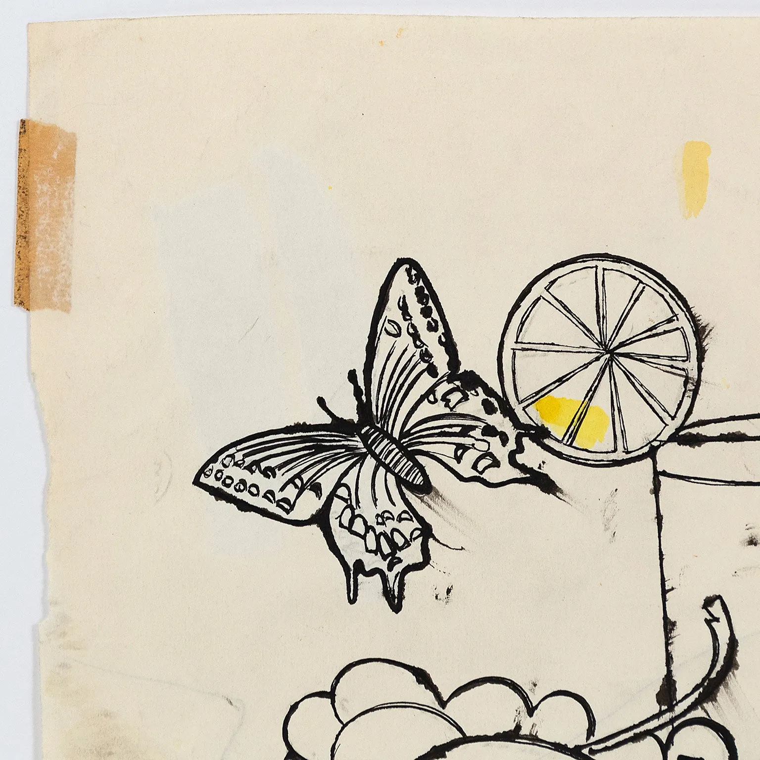 ANDY WARHOL "SUMMER STILL LIFE", c. 1955