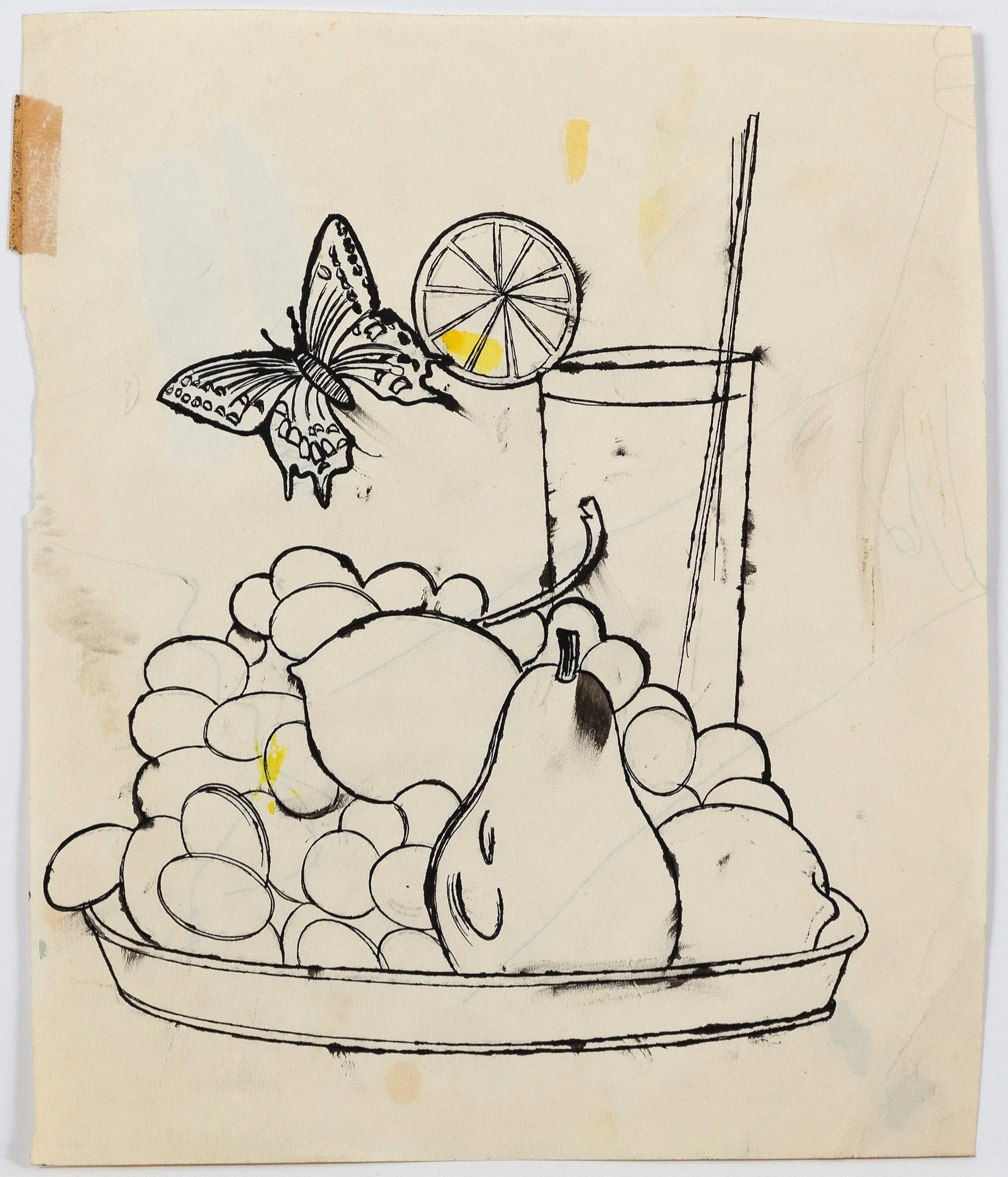 ANDY WARHOL "SUMMER STILL LIFE", c. 1955