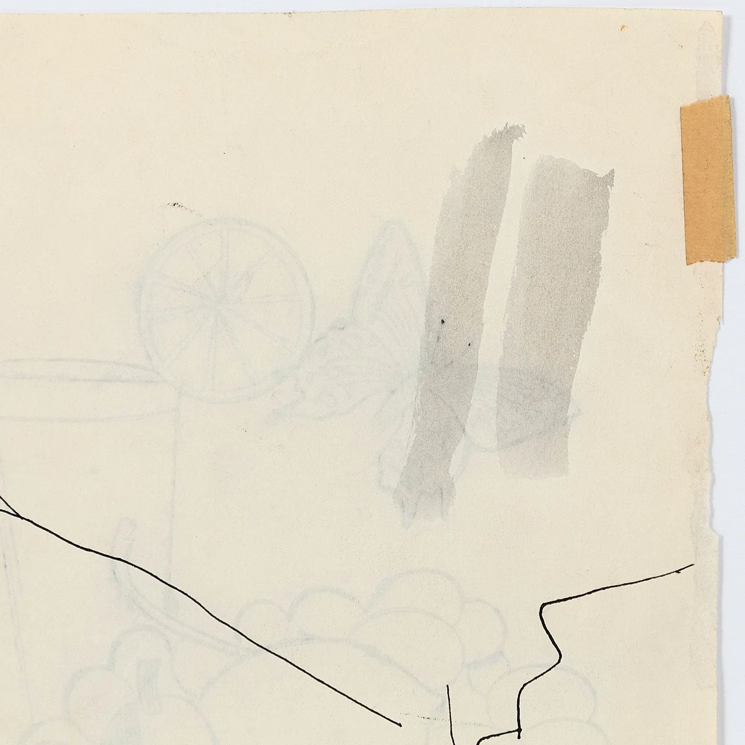 ANDY WARHOL "SUMMER STILL LIFE", c. 1955
