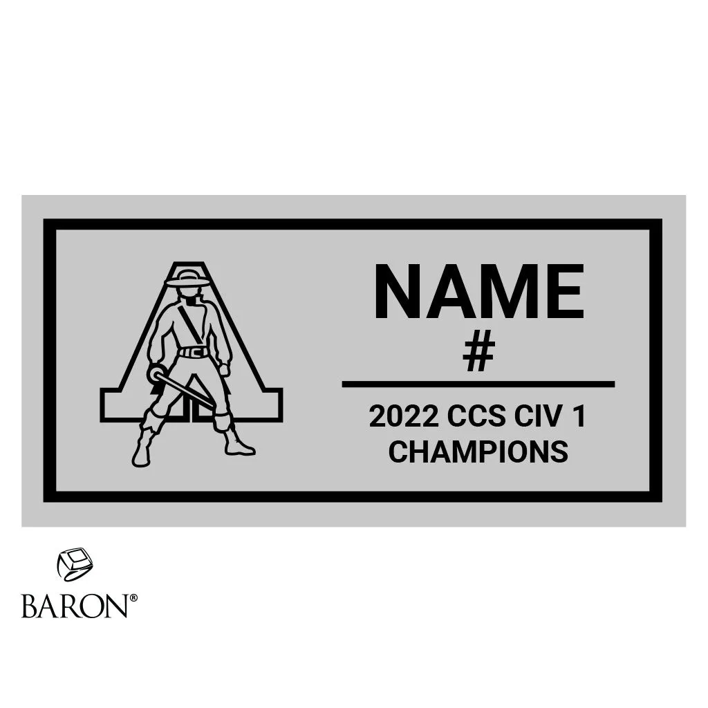 Aragon High School Boys Soccer 2022 Championship Ring Box