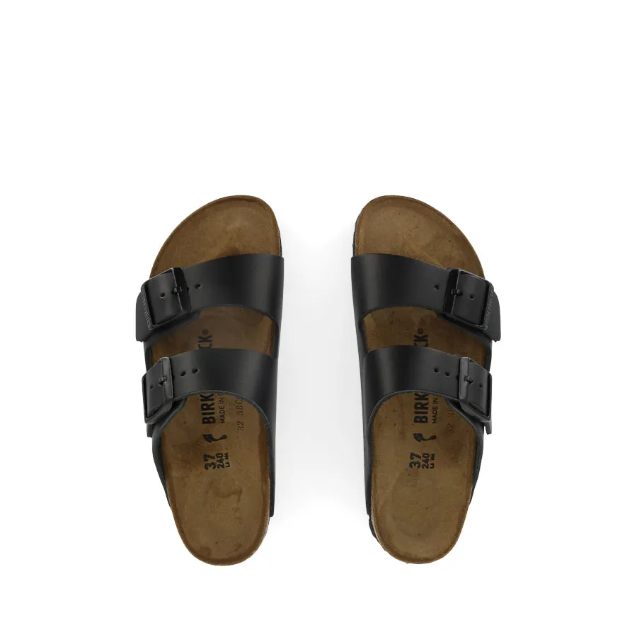 ARIZONA NARROW - BLACK LEATHER