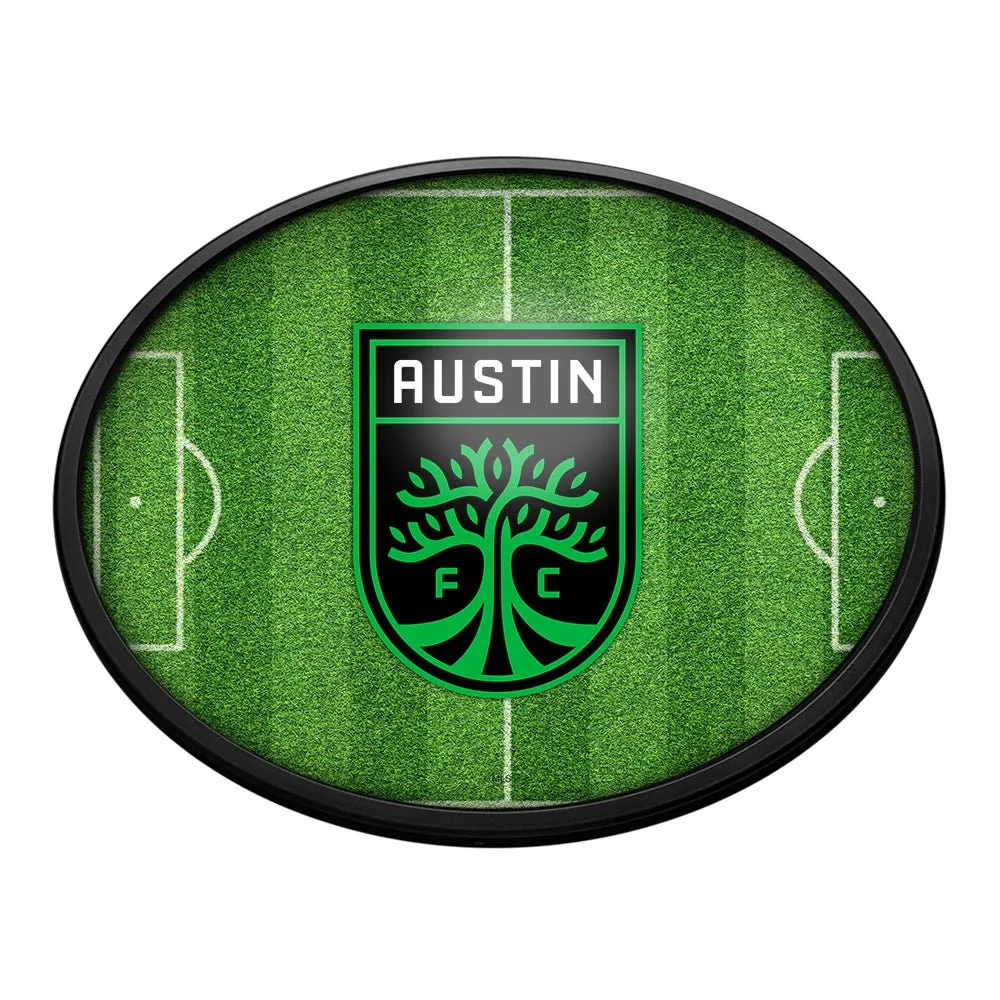 Austin FC: Pitch - Oval Slimline Lighted Wall Sign