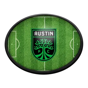 Austin FC: Pitch - Oval Slimline Lighted Wall Sign