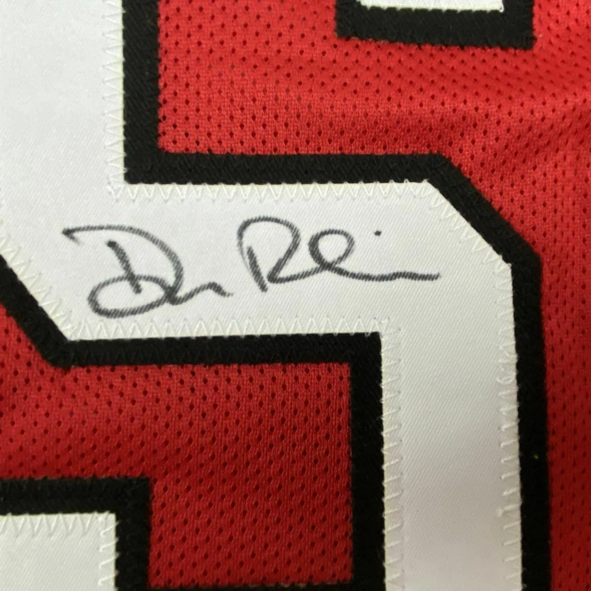 Autographed/Signed DUNCAN ROBINSON Miami Red Basketball Jersey JSA COA Auto