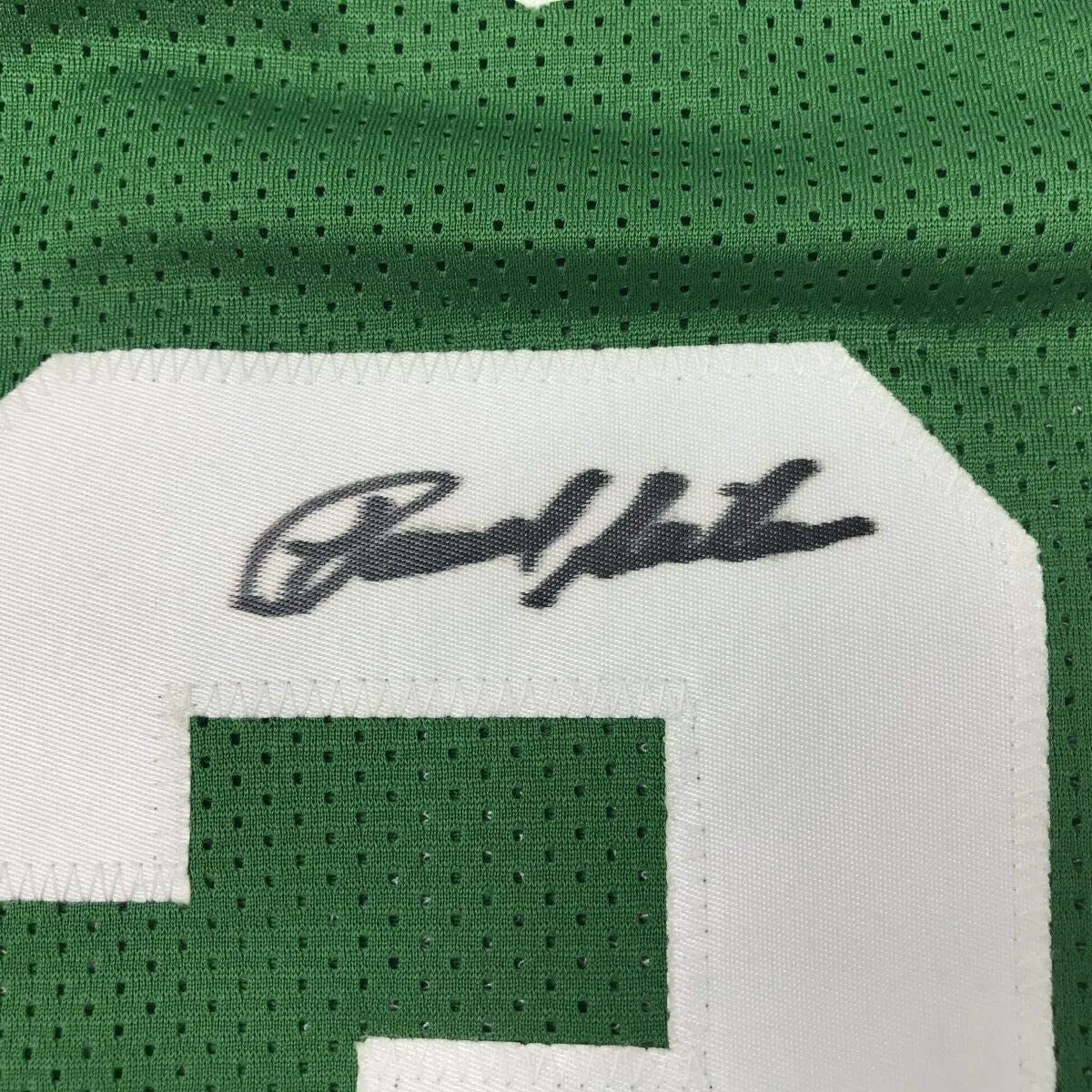 Autographed/Signed Paul Silas Boston Green Basketball Jersey PSA/DNA COA