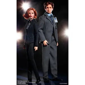 Barbie The X-Files Agent Fox Mulder and Agent Dana Scully Collector Doll Set