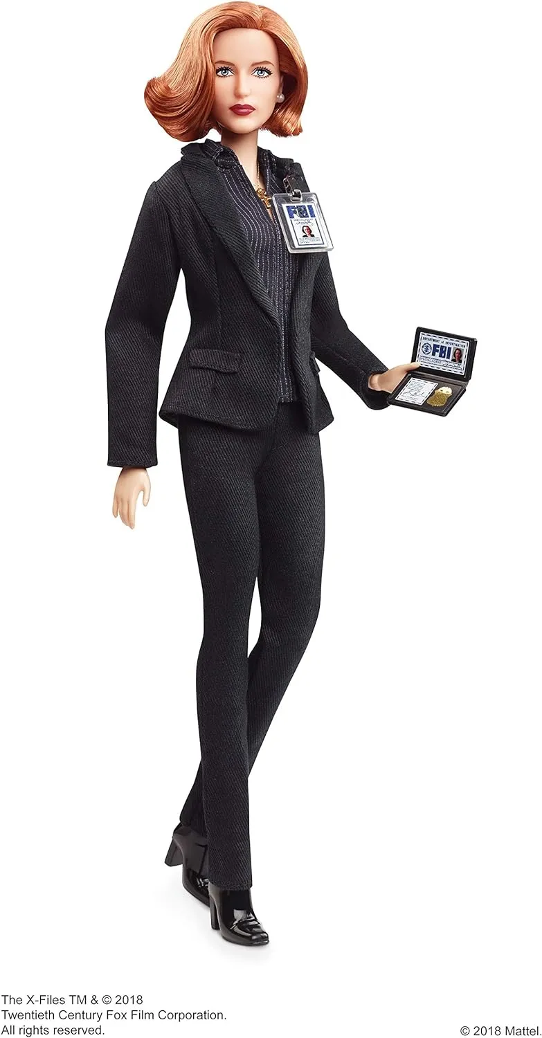 Barbie The X-Files Agent Fox Mulder and Agent Dana Scully Collector Doll Set