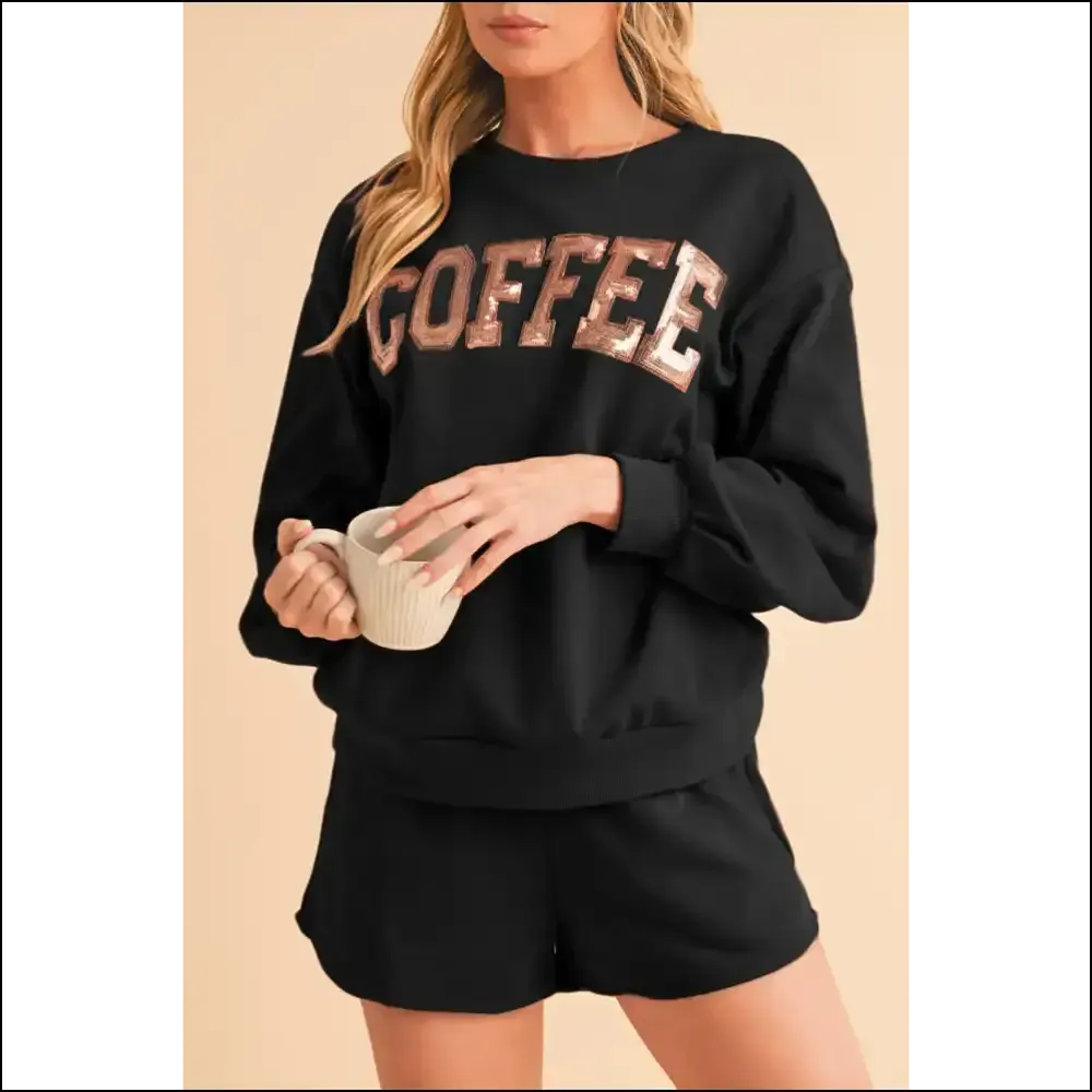 Black Sequins Coffee: Needful Things' Sparkle  Set ?✨