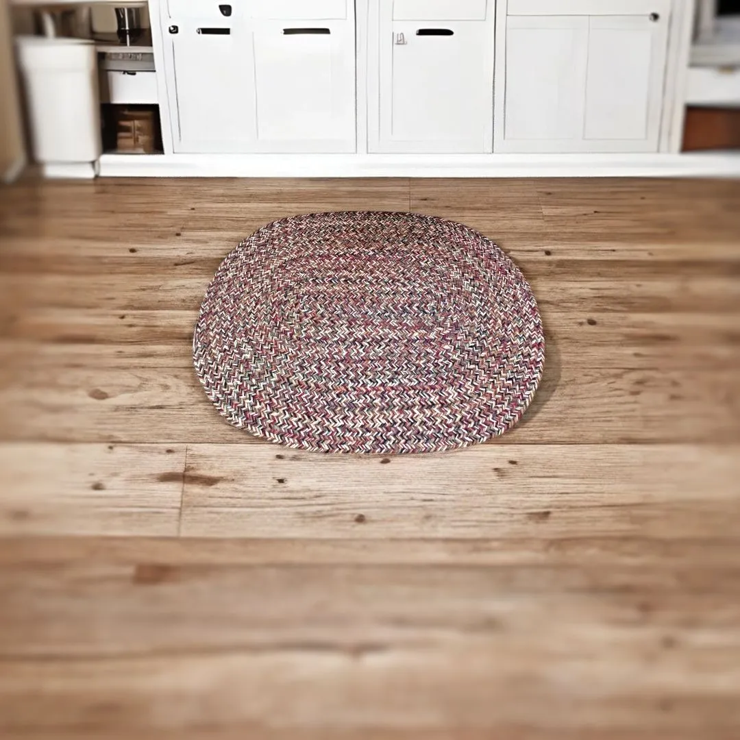 Braided Oval Rug 3' x 2'