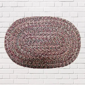 Braided Oval Rug 3' x 2'