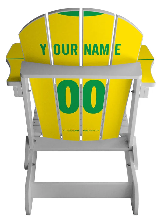 Brazil Complete Custom with personalized name World Soccer Chair Mini