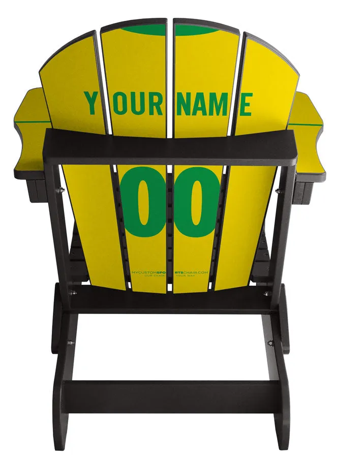 Brazil Complete Custom with personalized name World Soccer Chair Mini