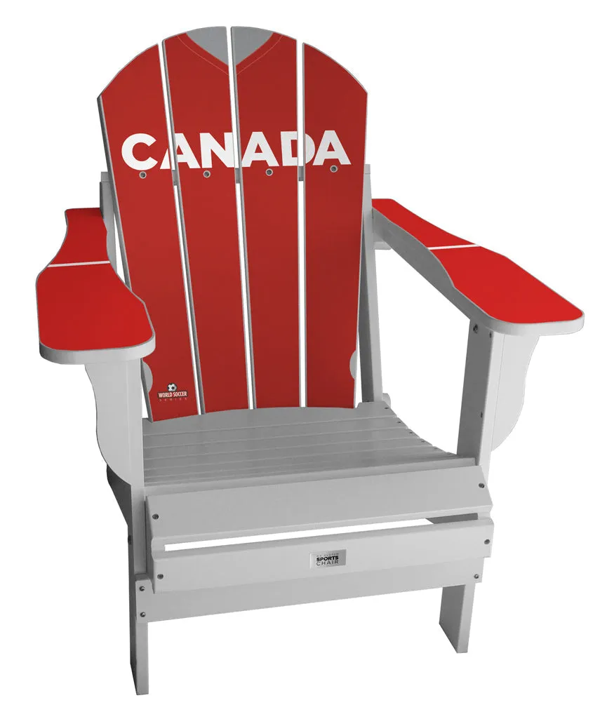 Canada Complete Custom with personalized name World Soccer Chair Mini
