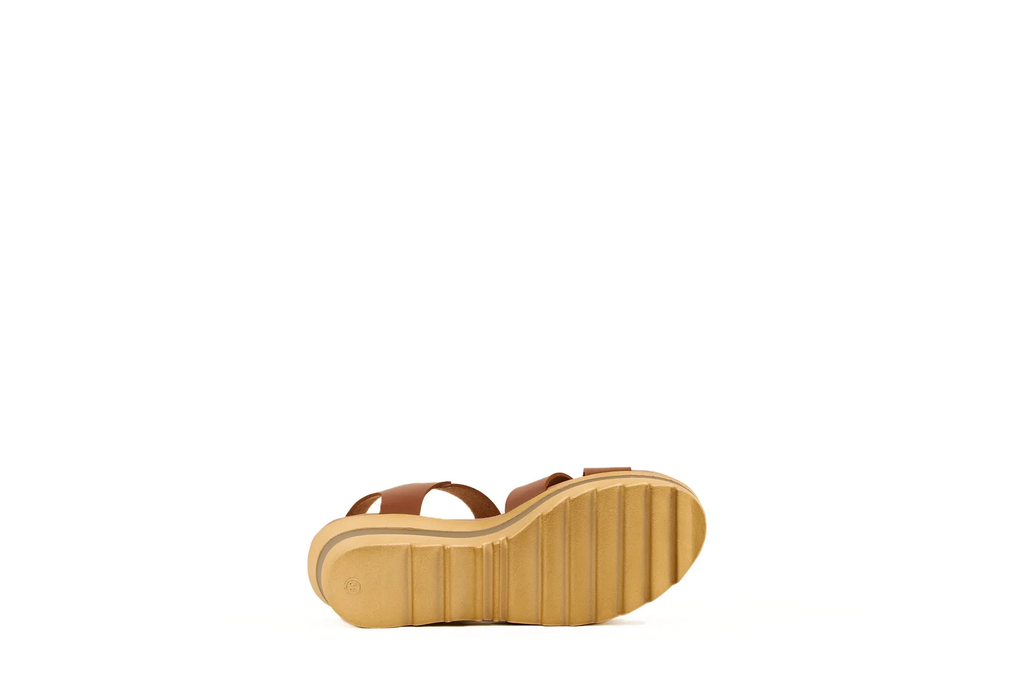 CANELA WEDGES SANDALS | TAN | WOMEN