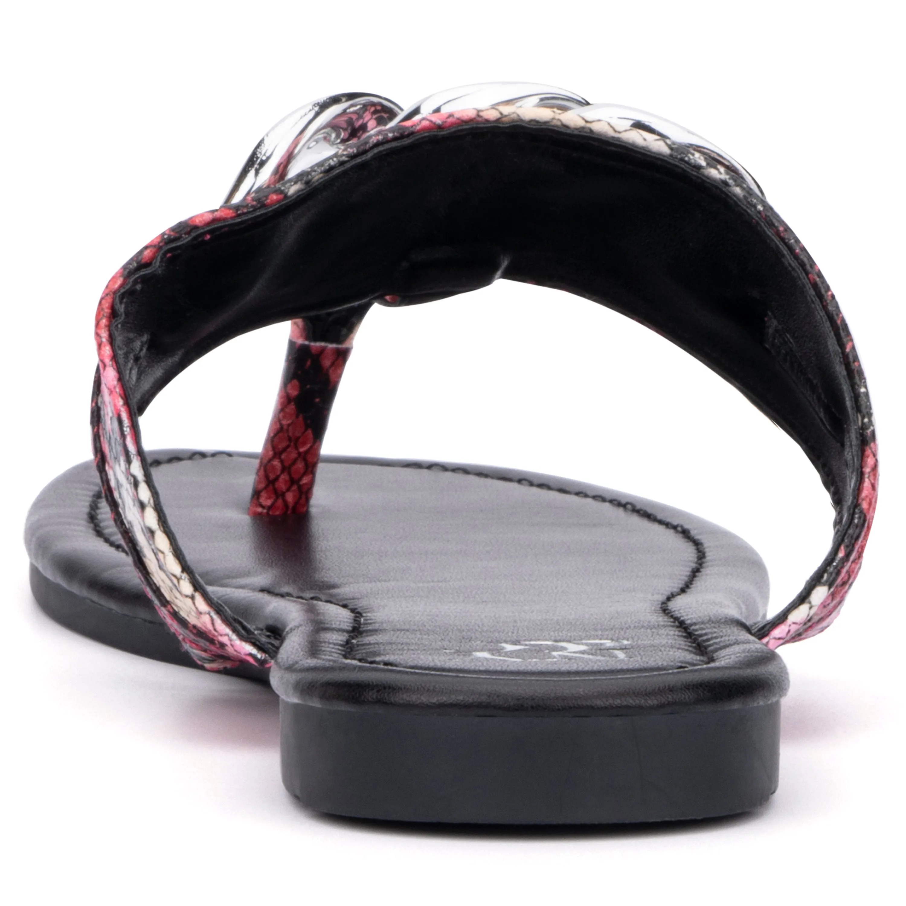 Cassandra Snake Print Sandals