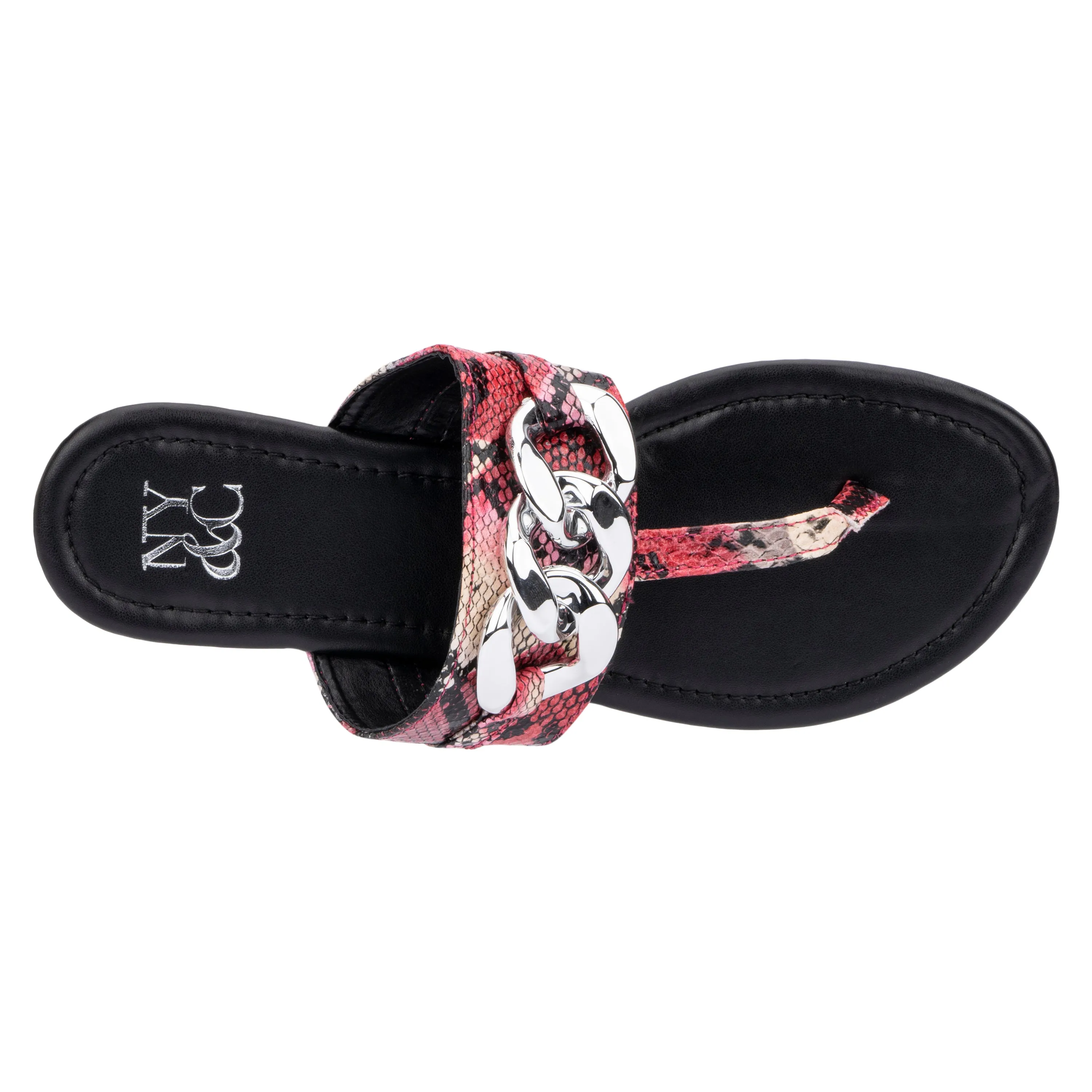 Cassandra Snake Print Sandals