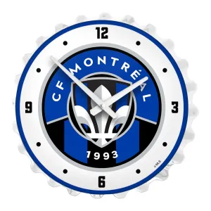 CF Montréal: Bottle Cap Lighted Wall Clock