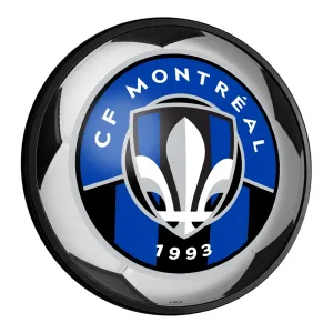 CF Montréal: Soccer - Round Slimline Lighted Wall Sign
