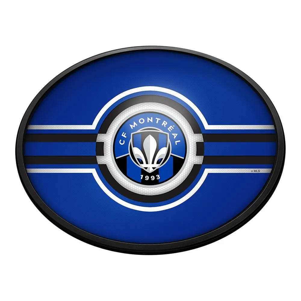 CF Montreall: Oval Slimline Lighted Wall Sign