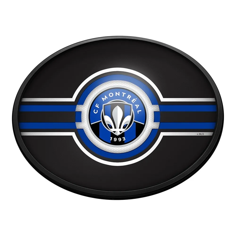 CF Montreall: Oval Slimline Lighted Wall Sign
