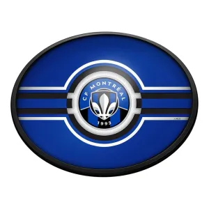 CF Montreall: Oval Slimline Lighted Wall Sign