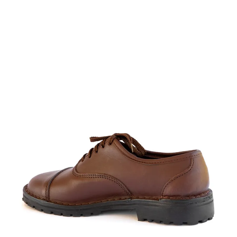 Classic Brown Oxford Handmade Leather