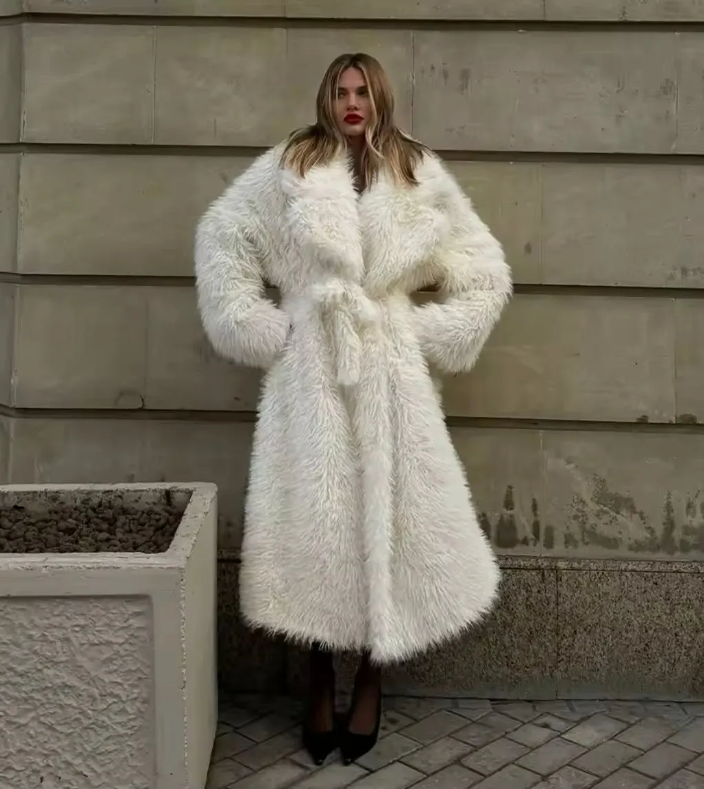 CLOUD 9 luxury faux fur coat