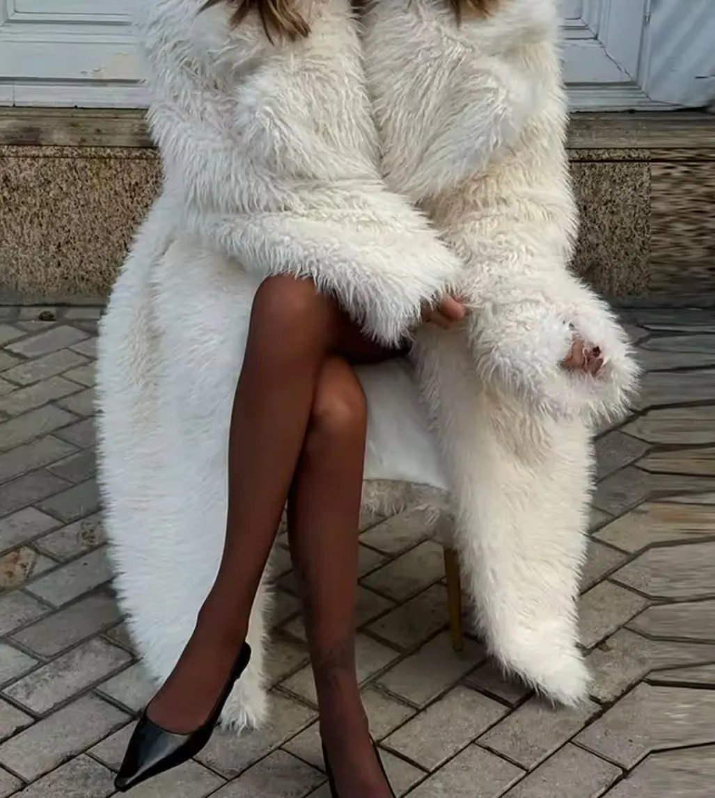 CLOUD 9 luxury faux fur coat