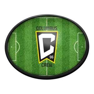 Columbus Crew: Pitch - Oval Slimline Lighted Wall Sign
