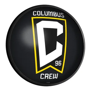 Columbus Crew: Round Slimline Lighted Wall Sign