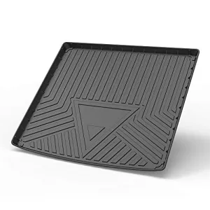 Cqlights GLE Cargo Liner for 2020 2021 Mercedes-Benz GLE-Class Trunk Liner Tray Heavy Duty Rubber Rear Cargo Area Mat Waterproof Protector Floor Mat Black (5 Passenger)
