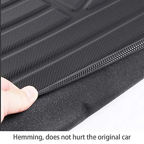 Cqlights GLE Cargo Liner for 2020 2021 Mercedes-Benz GLE-Class Trunk Liner Tray Heavy Duty Rubber Rear Cargo Area Mat Waterproof Protector Floor Mat Black (5 Passenger)